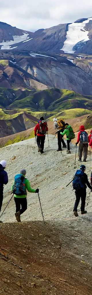 Wandern und Trekking Island